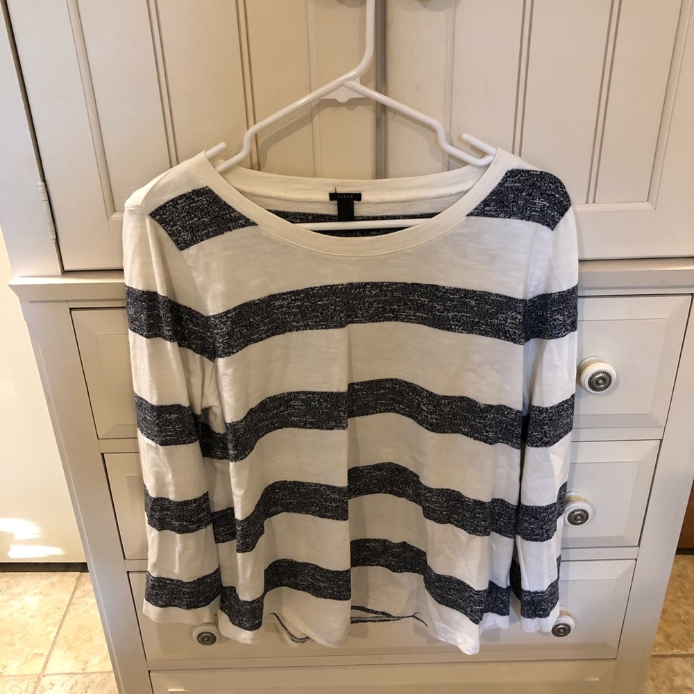 J Crew Striped Top